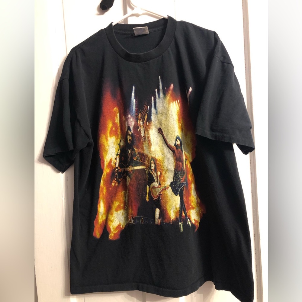 KISS Chicago Tour Shirt 2000 Vintage Size XL